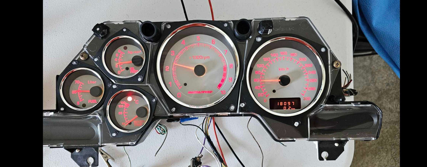 MazdaSpeed Instrument Gauge Cluster  RX7 FD FD3S 93 - 02 Mazda S4B0/192