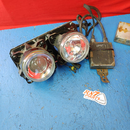 LHD, RHD Hella Projector Headlight Assemblies for RE Amemiya Style Sleek Kit  RX7 FD FD3S 93 - 02 Mazda S4B0/193