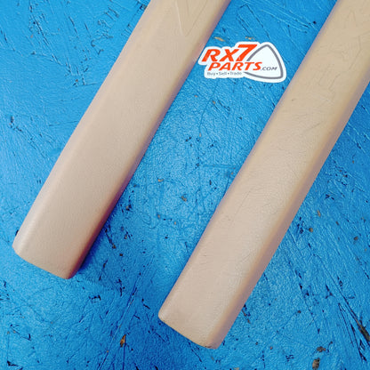 LHD, RHD Tan Door Sill Scuff Plate Pair R FD01-68-711 L FD01-68-721 RX7 FD FD3S 93 - 02 Mazda S11B12/13