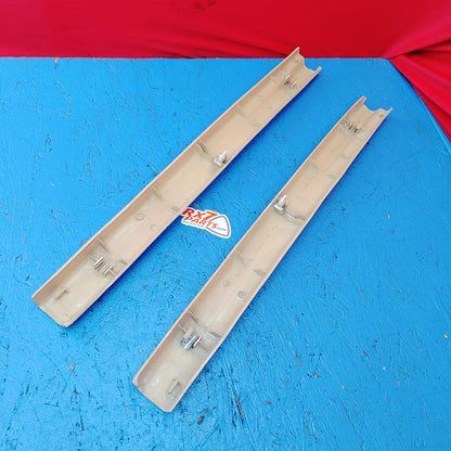 LHD, RHD Tan Door Sill Scuff Plate Pair R FD01-68-711 L FD01-68-721 RX7 FD FD3S 93 - 02 Mazda S11B12/13
