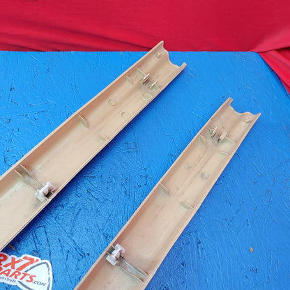 LHD, RHD Tan Door Sill Scuff Plate Pair R FD01-68-711 L FD01-68-721 RX7 FD FD3S 93 - 02 Mazda S11B12/13