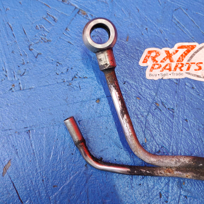 LHD, RHD Turbo Oil Feed Lines Pipe  RX7 FD FD3S 93 - 02 Mazda S11B18/18