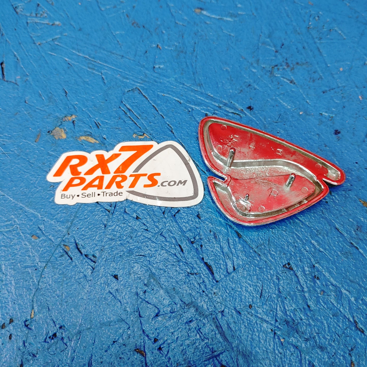LHD, RHD Rear Efini Mascot Logo Emblem - Red F100-51-741A RX7 FD FD3S 93 - 02 Mazda S11B24/10