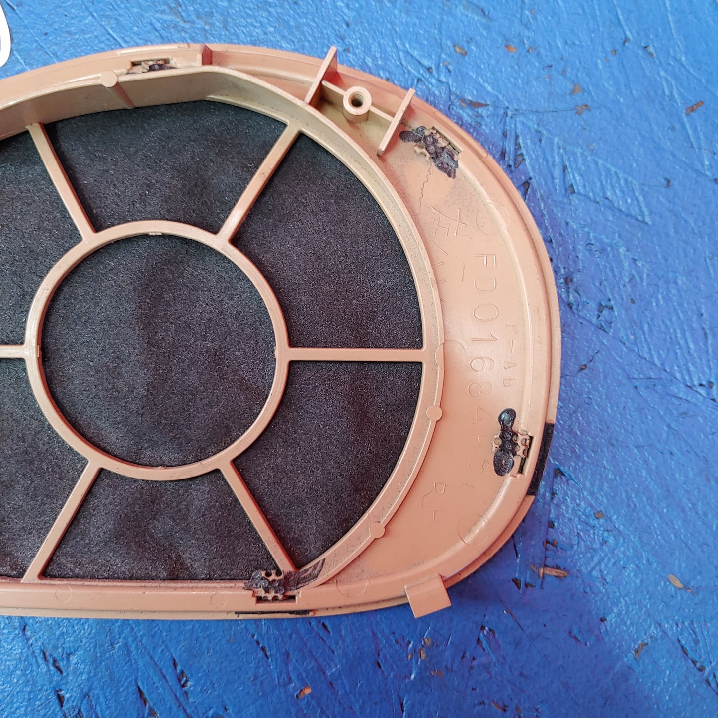 LHD, RHD Right Rear Plastic Speaker Grill Cover - Tan  FD01-68-4H0 RX7 FD FD3S 93 - 02 Mazda S11B25/12