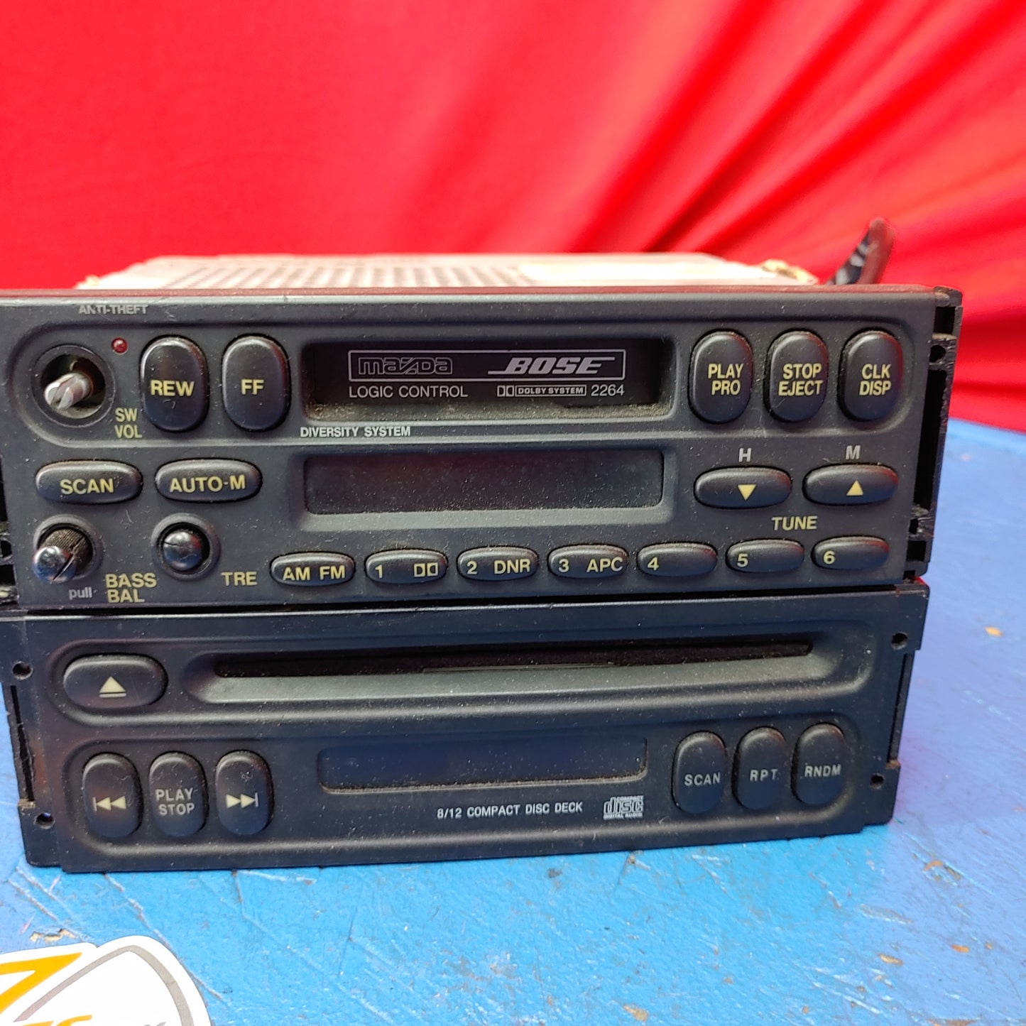 Bose Type X Audio Cassette CD  RX7 FD FD3S 93 - 02 Mazda S11B25/26