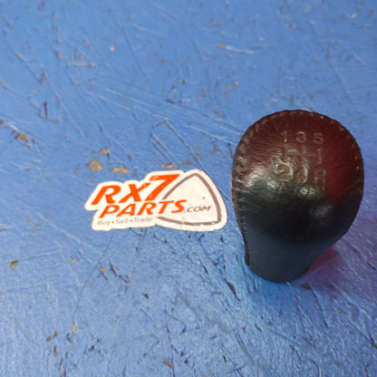 LHD, RHD Factory Manual 5 Speed Shift Knob - Stitched Leather  RX7 FD FD3S 93 - 02 Mazda S11B28/21