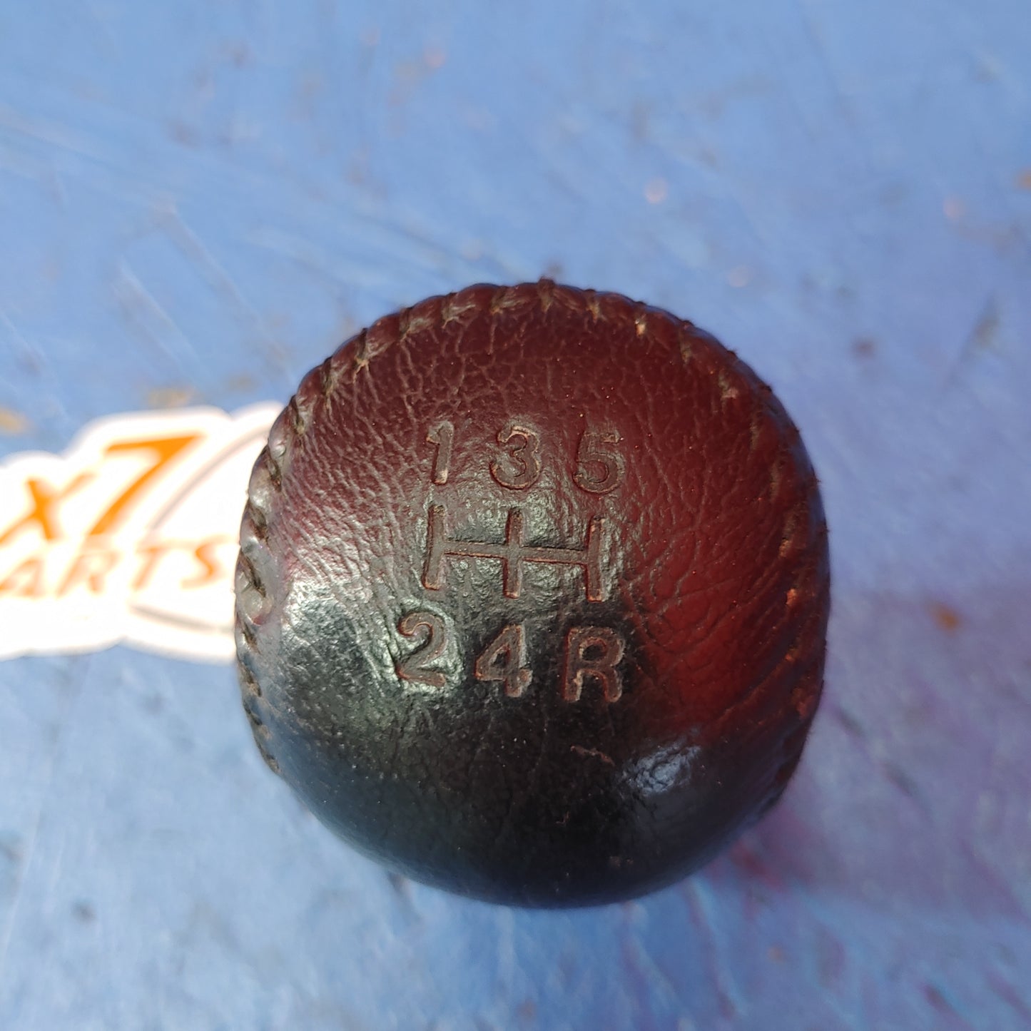 LHD, RHD Factory Manual 5 Speed Shift Knob - Stitched Leather  RX7 FD FD3S 93 - 02 Mazda S11B28/21