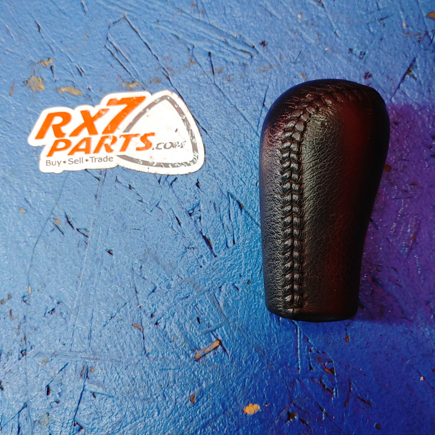LHD, RHD Factory Manual 5 Speed Shift Knob - Stitched Leather  RX7 FD FD3S 93 - 02 Mazda S11B28/21