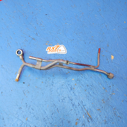 RHD Turbo Oil Feed Lines Pipe  RX7 FD FD3S 93 - 02 Mazda S11B31/4