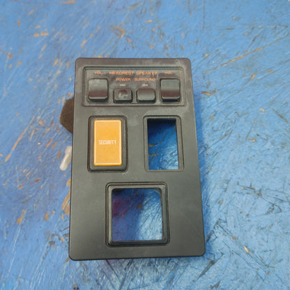 LHD, RHD RX7 Headrest Speaker Switch With Surround And Security Light Housing  RX7 FC FC3S 86 - 91 Mazda S12B1/12