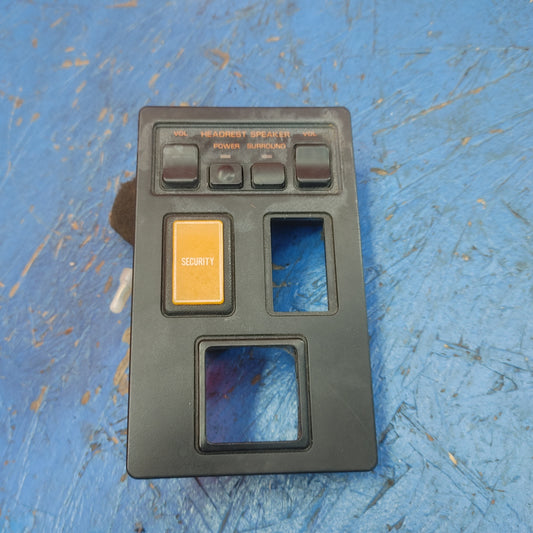 LHD, RHD RX7 Headrest Speaker Switch With Surround And Security Light Housing  RX7 FC FC3S 86 - 91 Mazda S12B1/12
