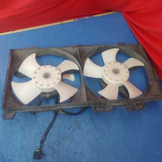 LHD, RHD Dual Electric Radiator Fan Assembly  RX7 FD FD3S 93 - 95 Mazda S4B0/247