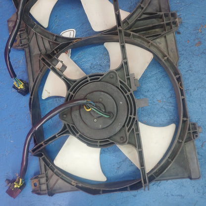 LHD, RHD Dual Electric Radiator Fan Assembly  RX7 FD FD3S 93 - 95 Mazda S4B0/247