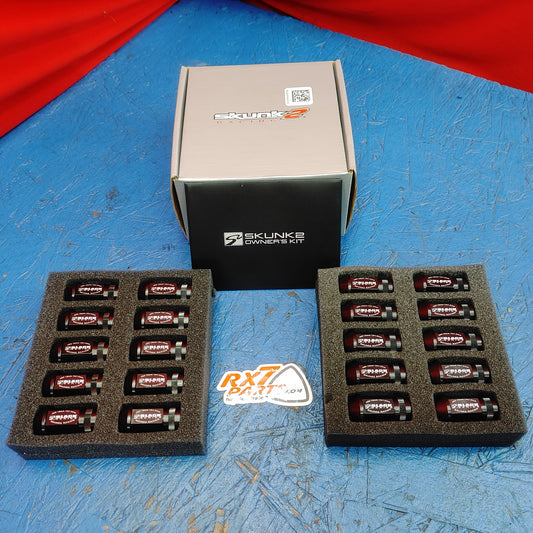 Skunk2 Racing Black Series Anodized Forged Lug Nut 12X1.5 Set Of 20 520-99-0855     S12B19/16