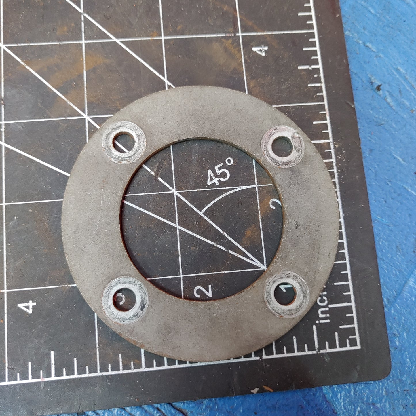 Eccentric Shaft Pulley End Ring  RX7 FC FC3S 86 - 91 Mazda S12B20/3