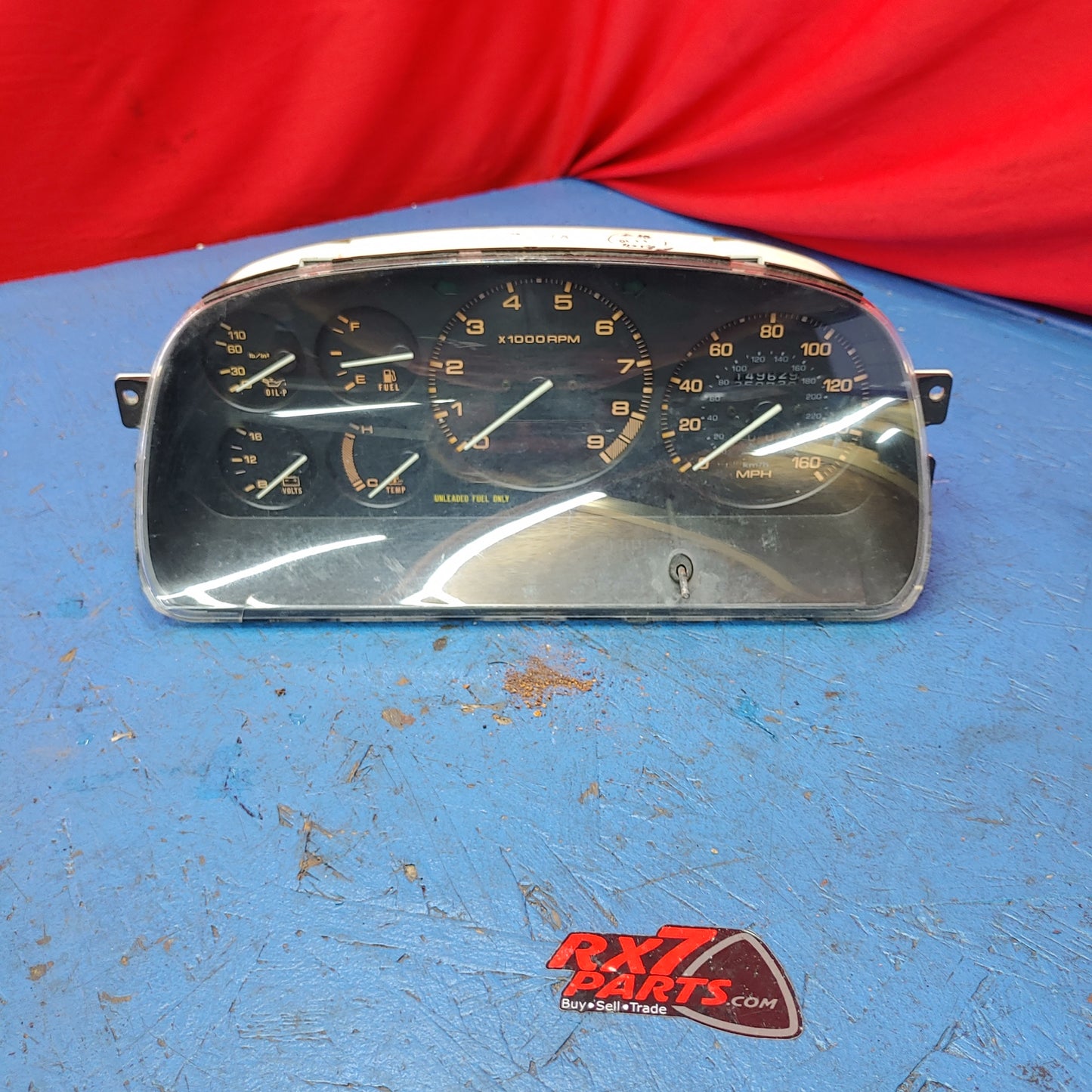 S5 Instrument Cluster Speedometer  RX7 FC FC3S 86 - 91 Mazda S12B20/6