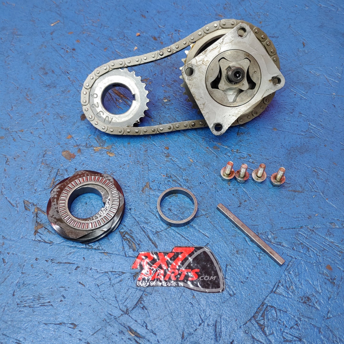 S5 N/A Front Stack W Oil Pump  RX7 FC FC3S 86 - 91 Mazda S12B28/2