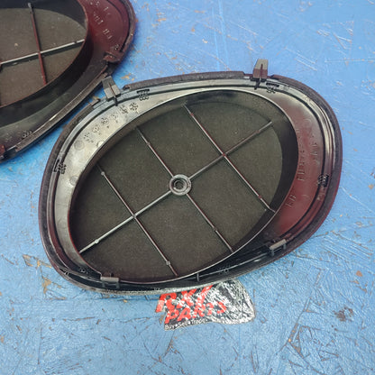 LHD, RHD  Right Left Rear Plastic Speaker Grill Covers Pair FD01685W0 RX7 FD FD3S 93 - 02 Mazda S12B7/3