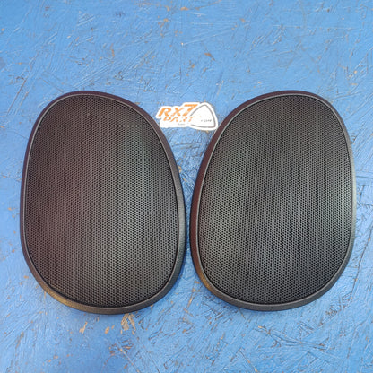 LHD, RHD  Right Left Rear Plastic Speaker Grill Covers Pair FD01685W0 RX7 FD FD3S 93 - 02 Mazda S12B7/3