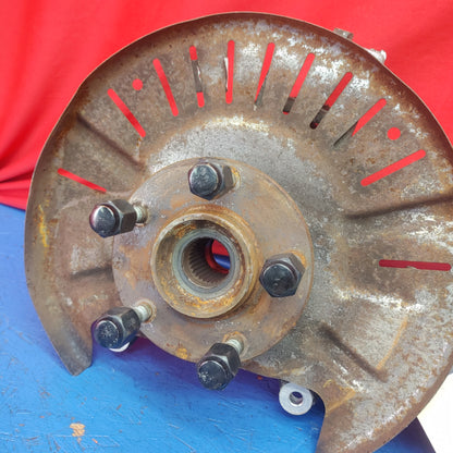 LHD, RHD Oem Rear Hub Used  RX7 FD FD3S 93 - 02 Mazda S12B8/2