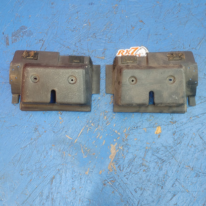 LHD, RHD Rear Hatch Latch Cover Pair  RX7 FC FC3S 86 - 91 Mazda S12B9/10