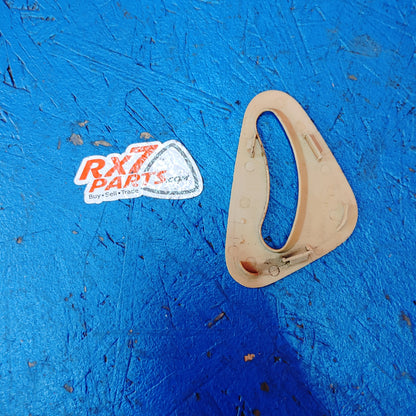 LHD, RHD Right Seatbelt Trim Plastic Cover Triangle (Tan)  RX7 FD FD3S 93 - 02 Mazda S13B10/11
