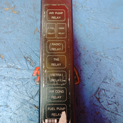 Relay Box Fuse Cover Front Middle Engine Bay  RX7 FD FD3S 93 - 02 Mazda S13B25/1