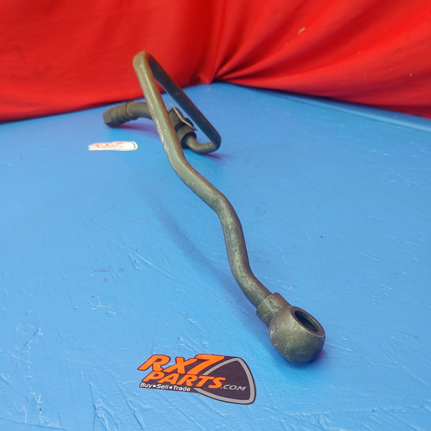 Main Oil Feed Line From Filter Housing To Cooler  RX7 FD FD3S 93 - 02 Mazda S13B27/5