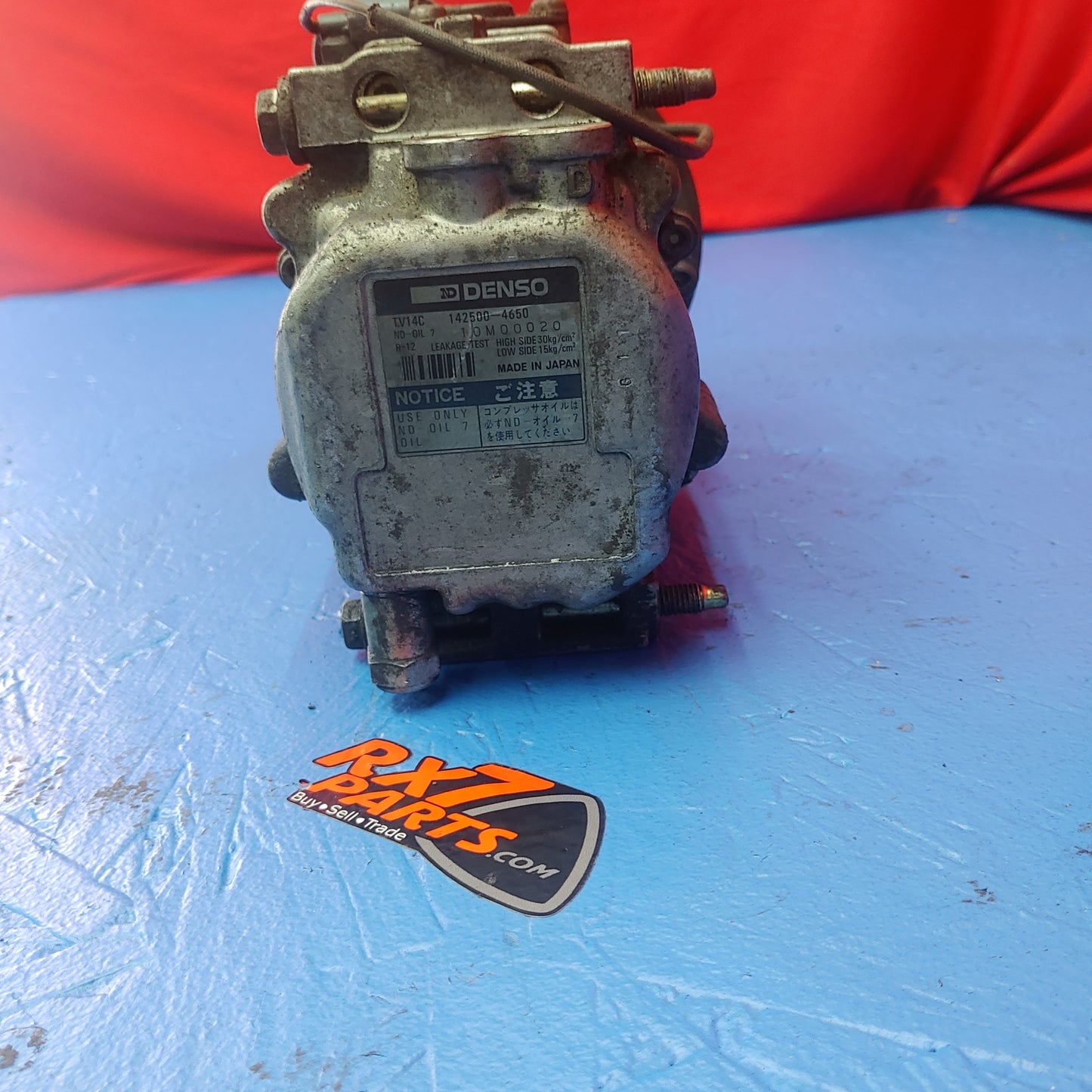 Denso Air Condition Compressor 142500-4650 RX7 FD FD3S 93 - 02 Mazda S13B27/8