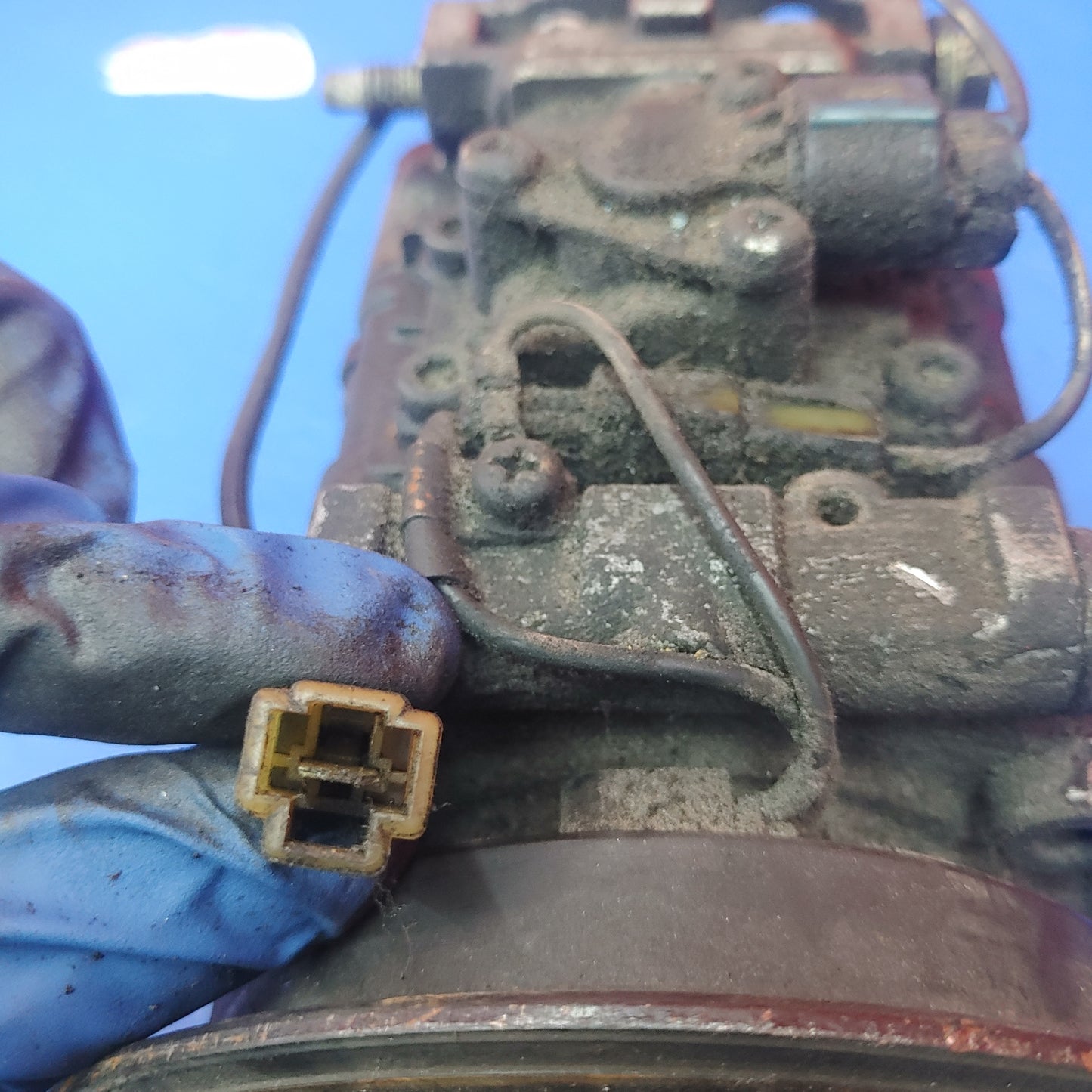 Denso Air Condition Compressor 142500-4650 RX7 FD FD3S 93 - 02 Mazda S13B27/8