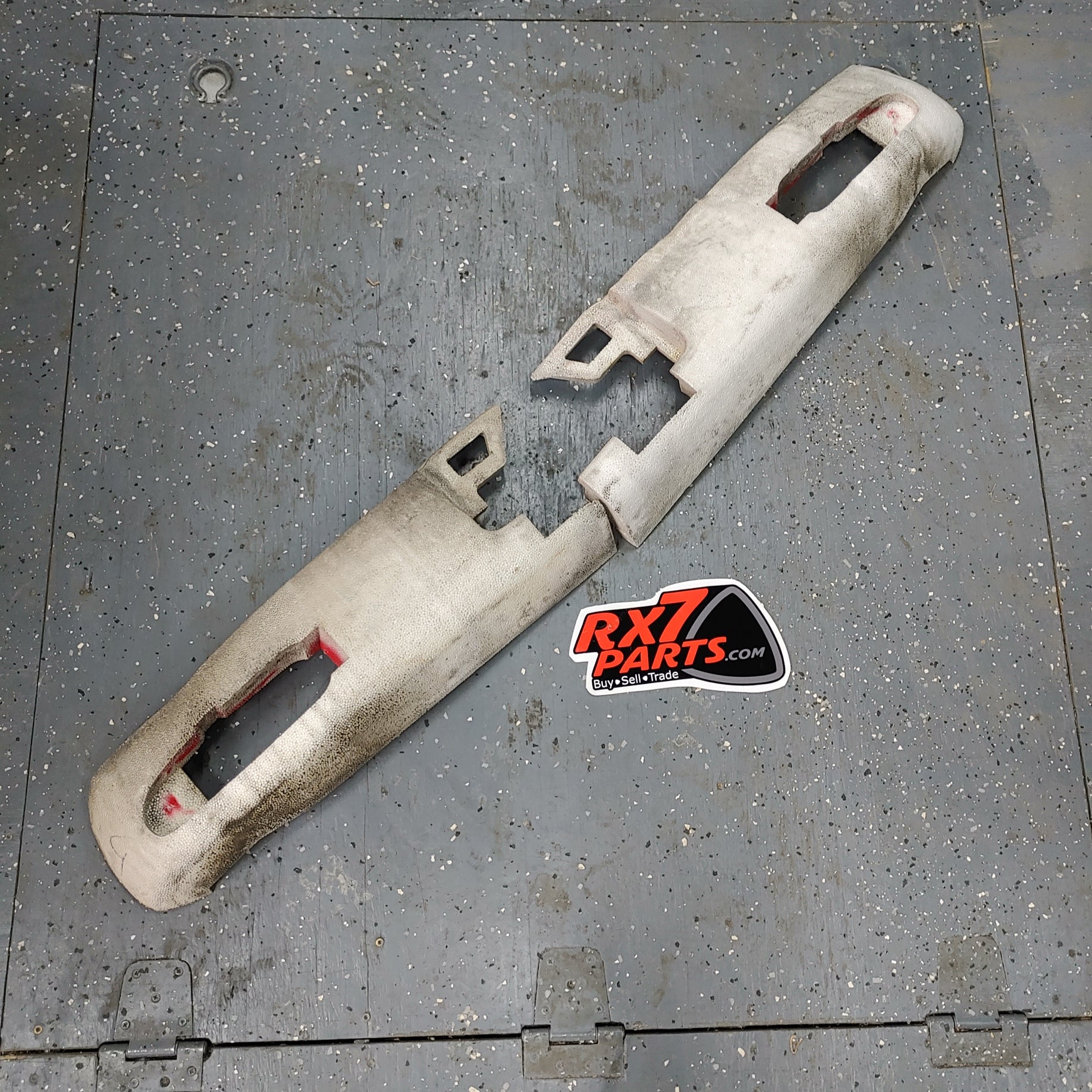 (93 Red) Rear Bumper Impact Collision Foam Energy Absorber RX7 FD FD3S ...