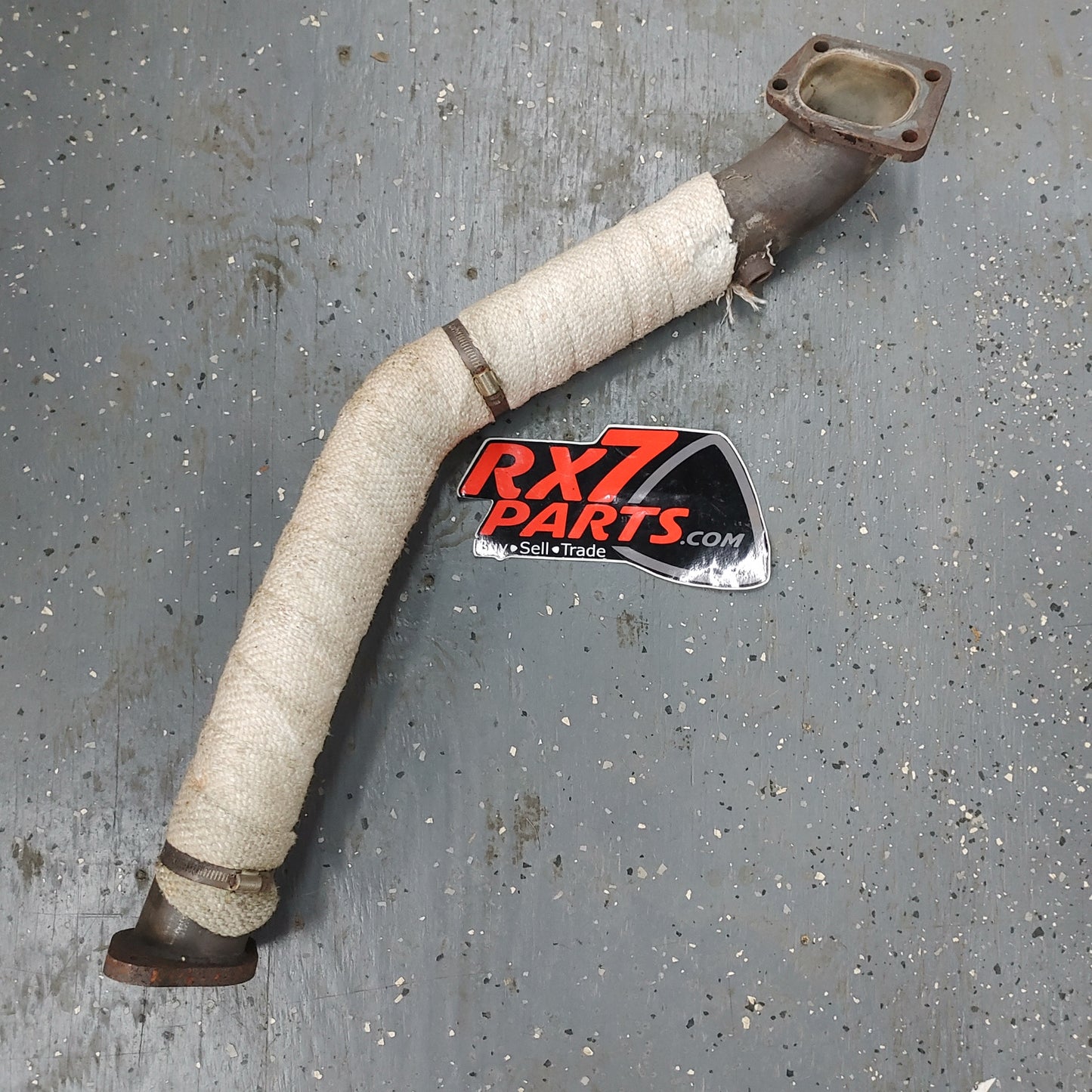 LHD Catless 3" Downpipe   RX7 FD FD3S 93 - 02 Mazda S4B0/151