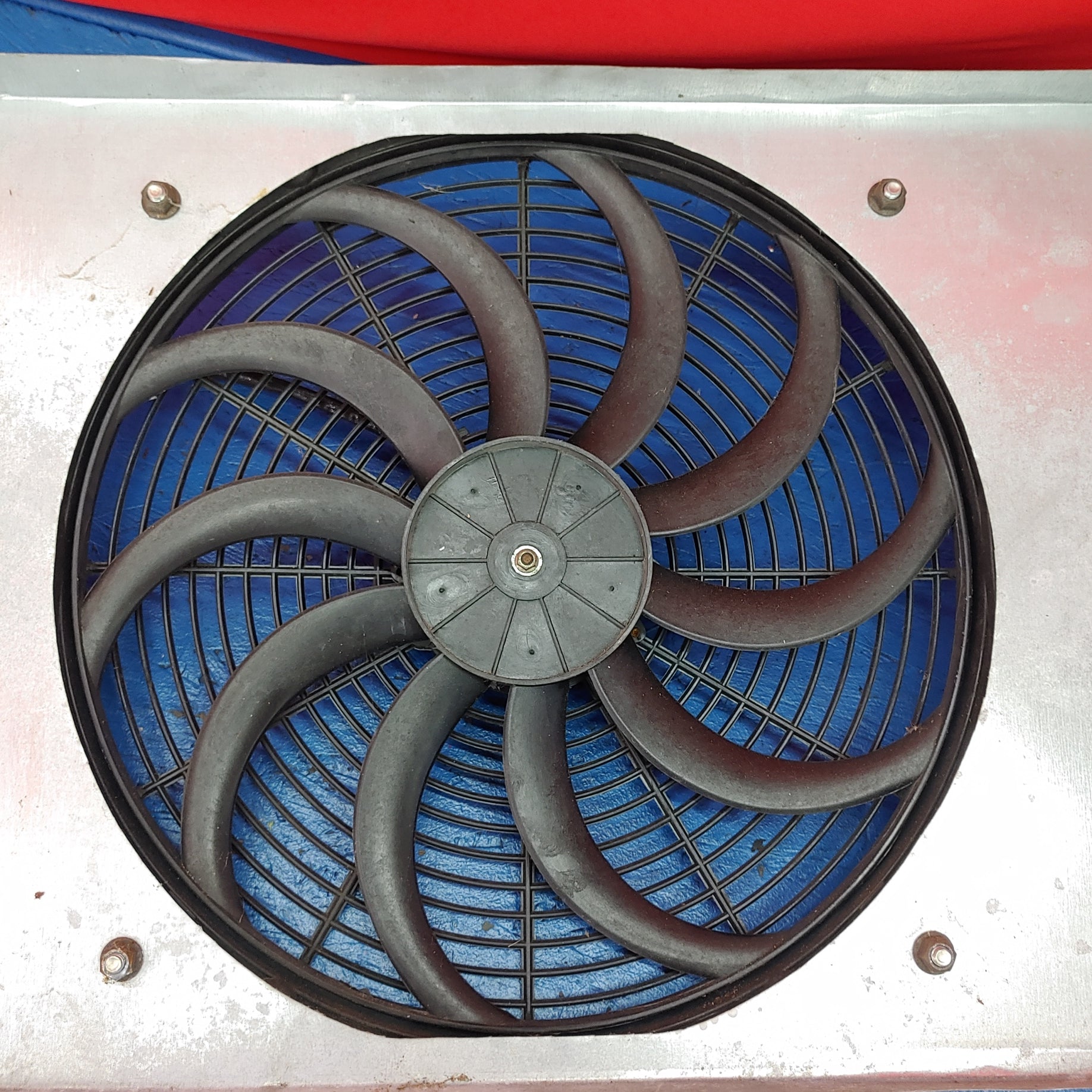 LHD, RHD Electric Radiator Cooling Fan with Aluminum Shroud RX7 FC FC3 LHD, RHD Electric Radiator Cooling Fan with Aluminum Shroud RX7 FC FC3