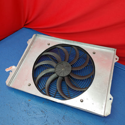 LHD, RHD Electric Radiator Cooling Fan with Aluminum Shroud  RX7 FC FC3S 86 - 91 Mazda S4B0/156