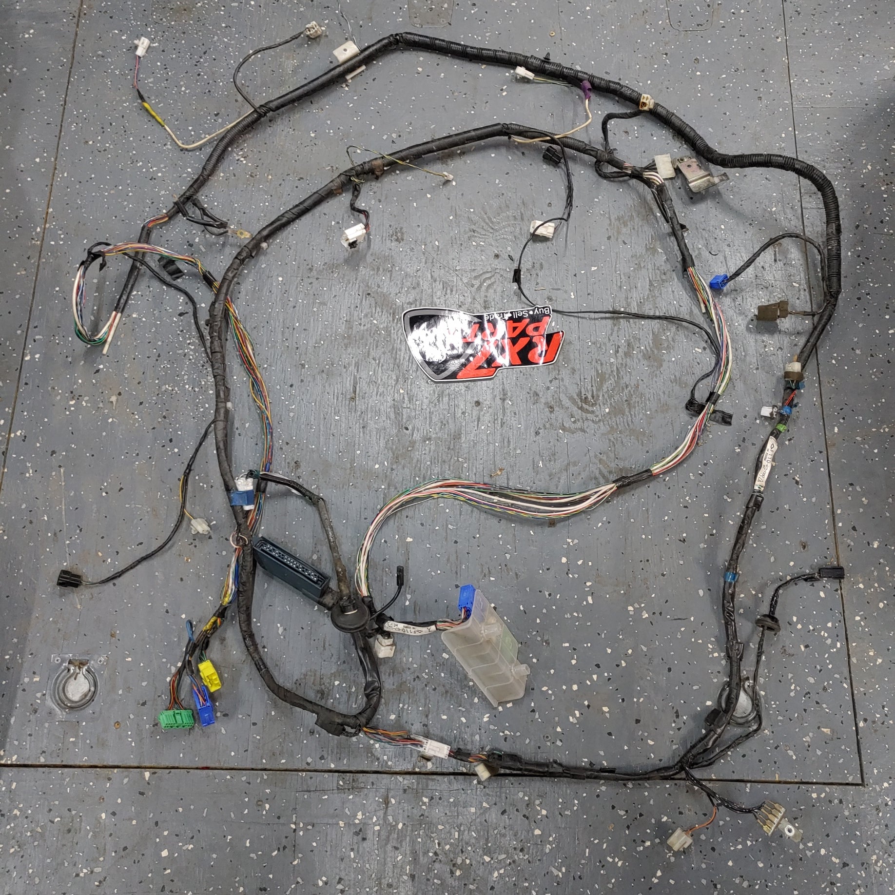 Complete Rear Section Left and Right Chassis Wire Wiring Harness RX7 F ...