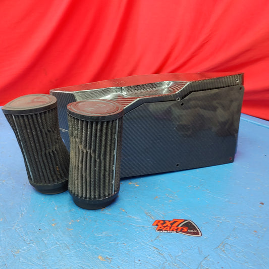 LHD, RHD M2 Performance Carbon Fiber Cold Air Intake Air Box  RX7 FD FD3S 93 - 02 Mazda S4B0/194
