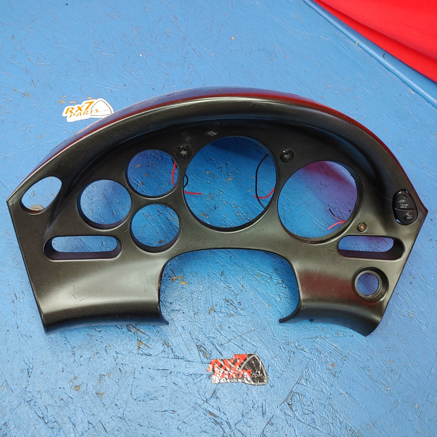 LHD Gauge Cluster Face with Hood (SEE PHOTOS) FD01-90-421 RX7 FD FD3S 93 - 95 Mazda S4B0/195
