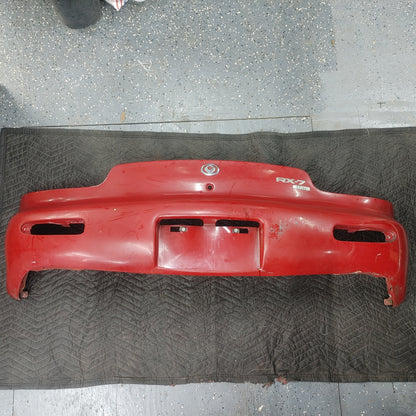 LHD, RHD Red Rear Bumper Fd  RX7 FD FD3S 93 - 02 Mazda S4B0/258