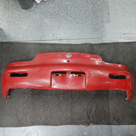 LHD, RHD Red Rear Bumper Fd  RX7 FD FD3S 93 - 02 Mazda S4B0/258