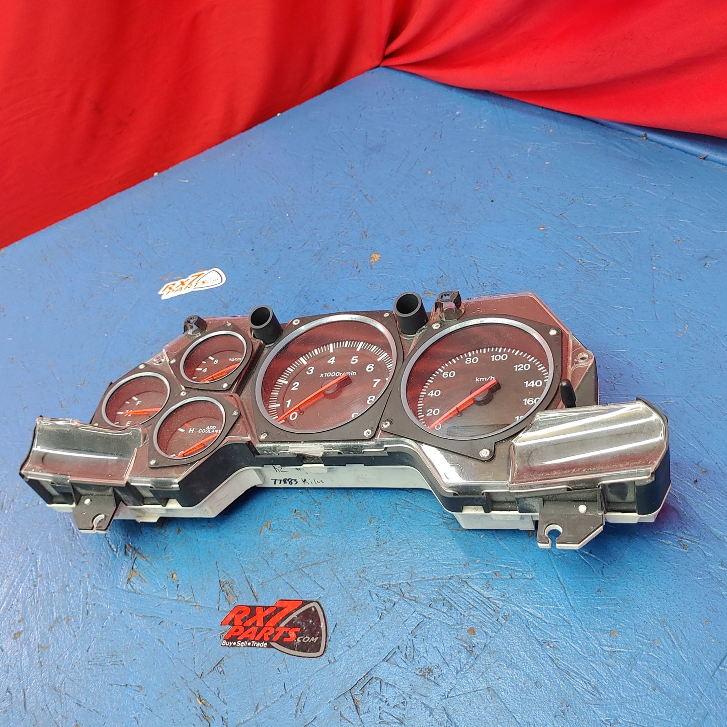 Oem Gauge Cluster Kmh   RX7 FD FD3S 93 - 02 Mazda S9B33/4