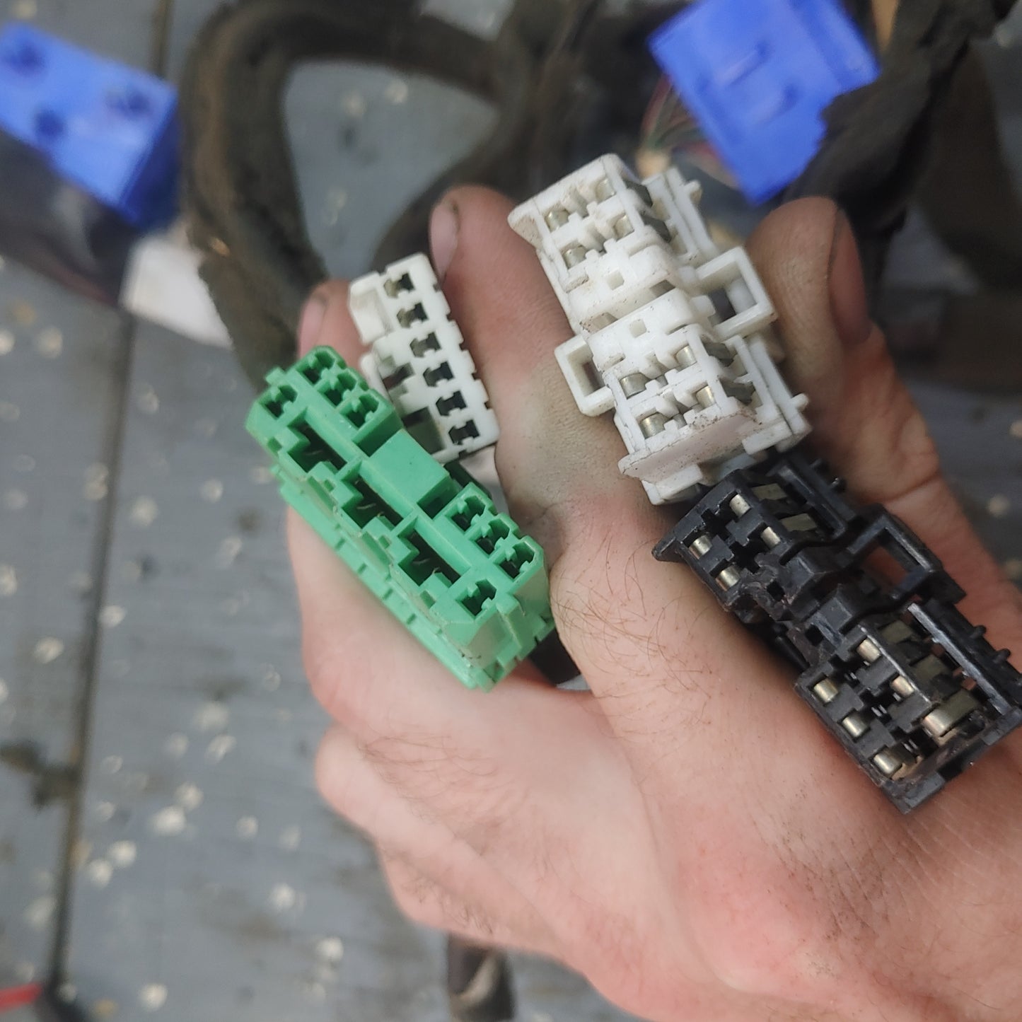 Dashboard Wiring Wire Harness With Sunroof And Automatic Transmission  RX7 FD FD3S 93 - 02 Mazda S4B0/347w