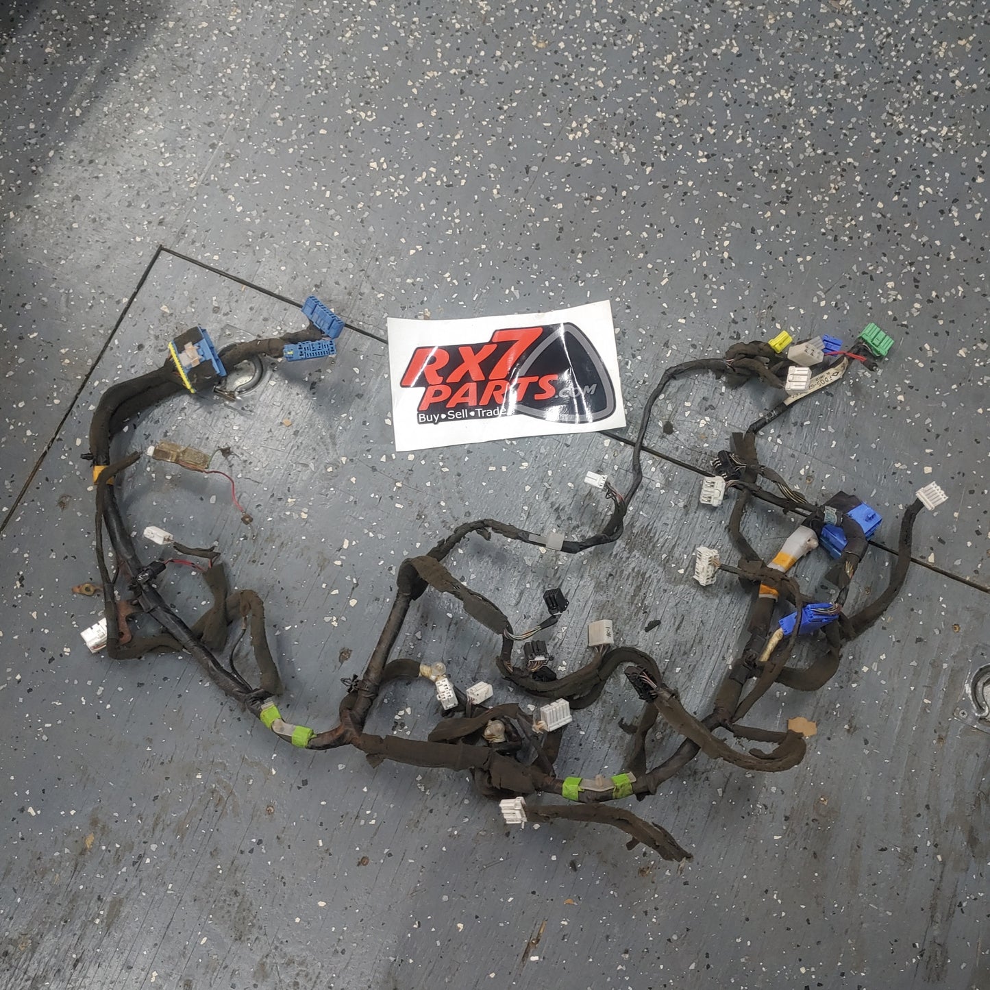 Dashboard Wiring Wire Harness With Sunroof And Automatic Transmission  RX7 FD FD3S 93 - 02 Mazda S4B0/347w