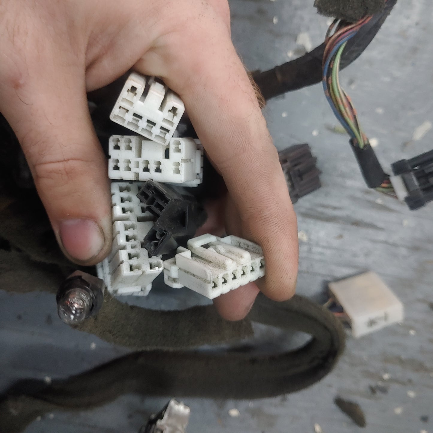 Dashboard Wiring Wire Harness With Sunroof And Automatic Transmission  RX7 FD FD3S 93 - 02 Mazda S4B0/347w