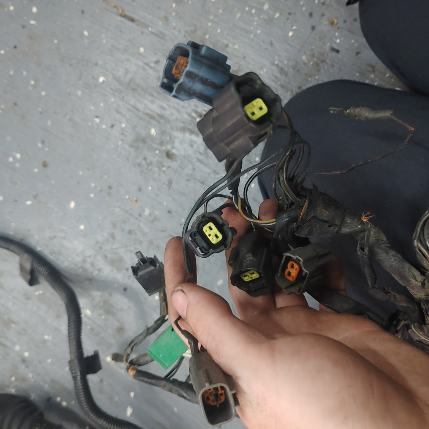 LHD Manual Engine Wiring Harness N3A1-18-05ZG RX7 FD FD3S 93 - 95 Mazda S4B0/349w