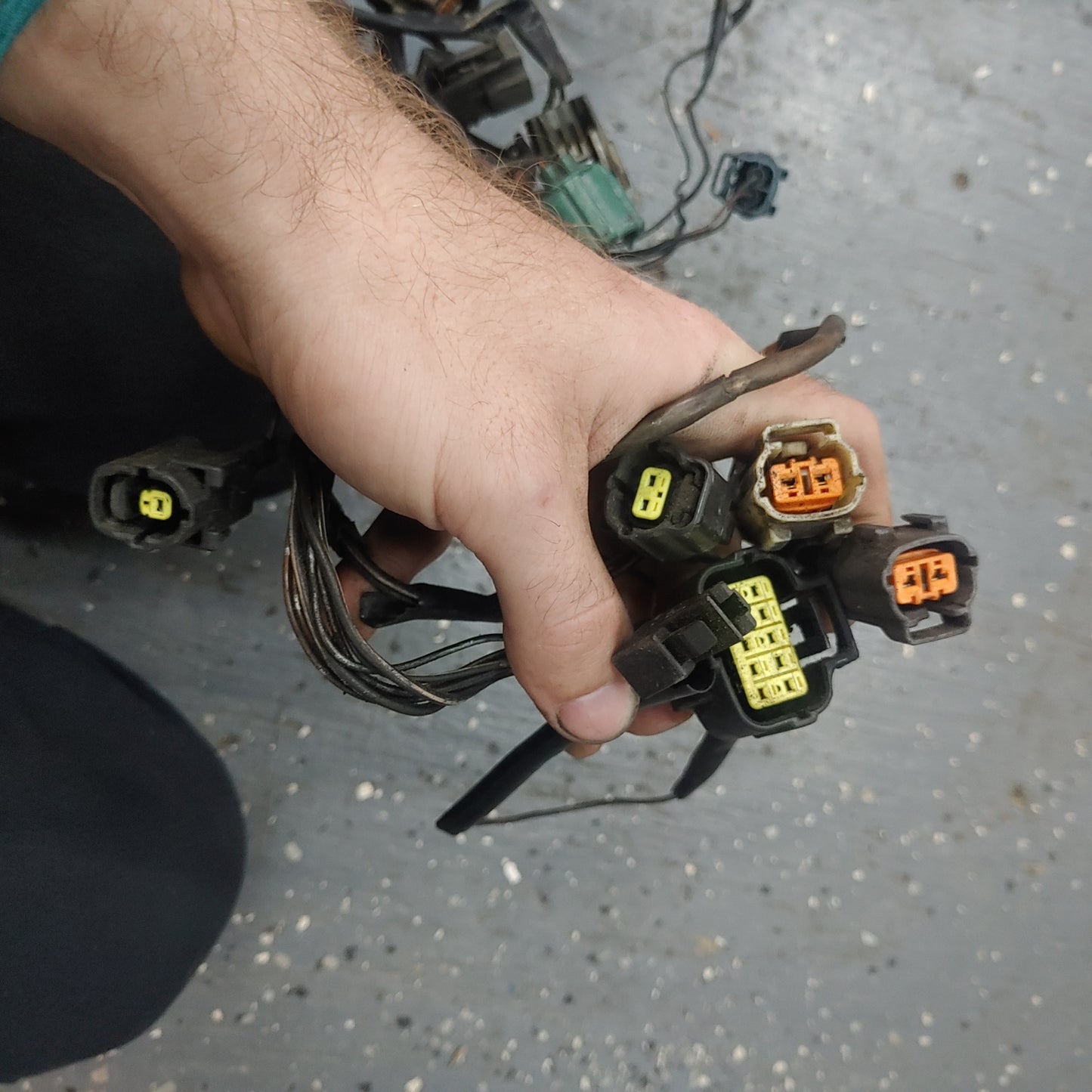 LHD Manual Engine Wiring Harness N3A1-18-05ZG RX7 FD FD3S 93 - 95 Mazda S4B0/349w