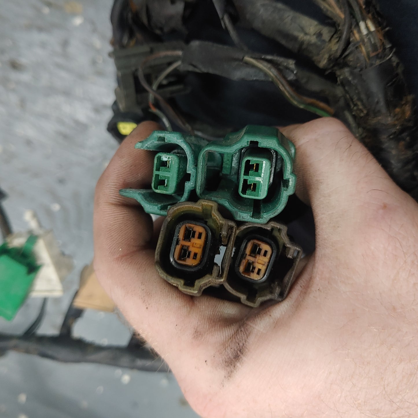 LHD Manual Engine Wiring Harness N3A1-18-05ZG RX7 FD FD3S 93 - 95 Mazda S4B0/349w