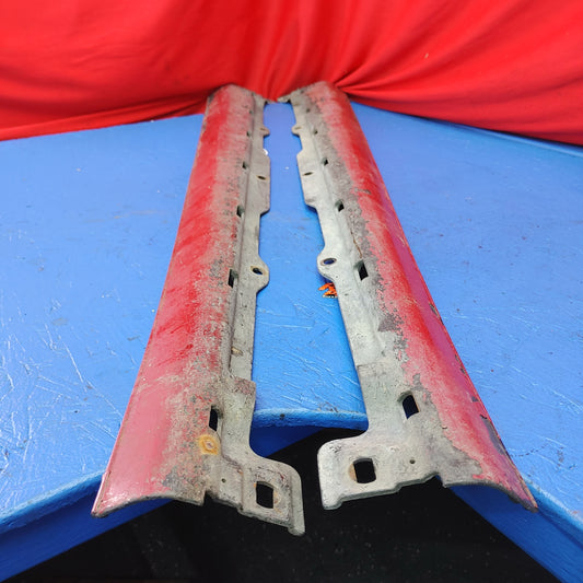 Oem Genuine Toyota 93-98 Supra Front Lh & Rh Door Body Rocker Panel Molding Set S4B0/376 - RX7Parts