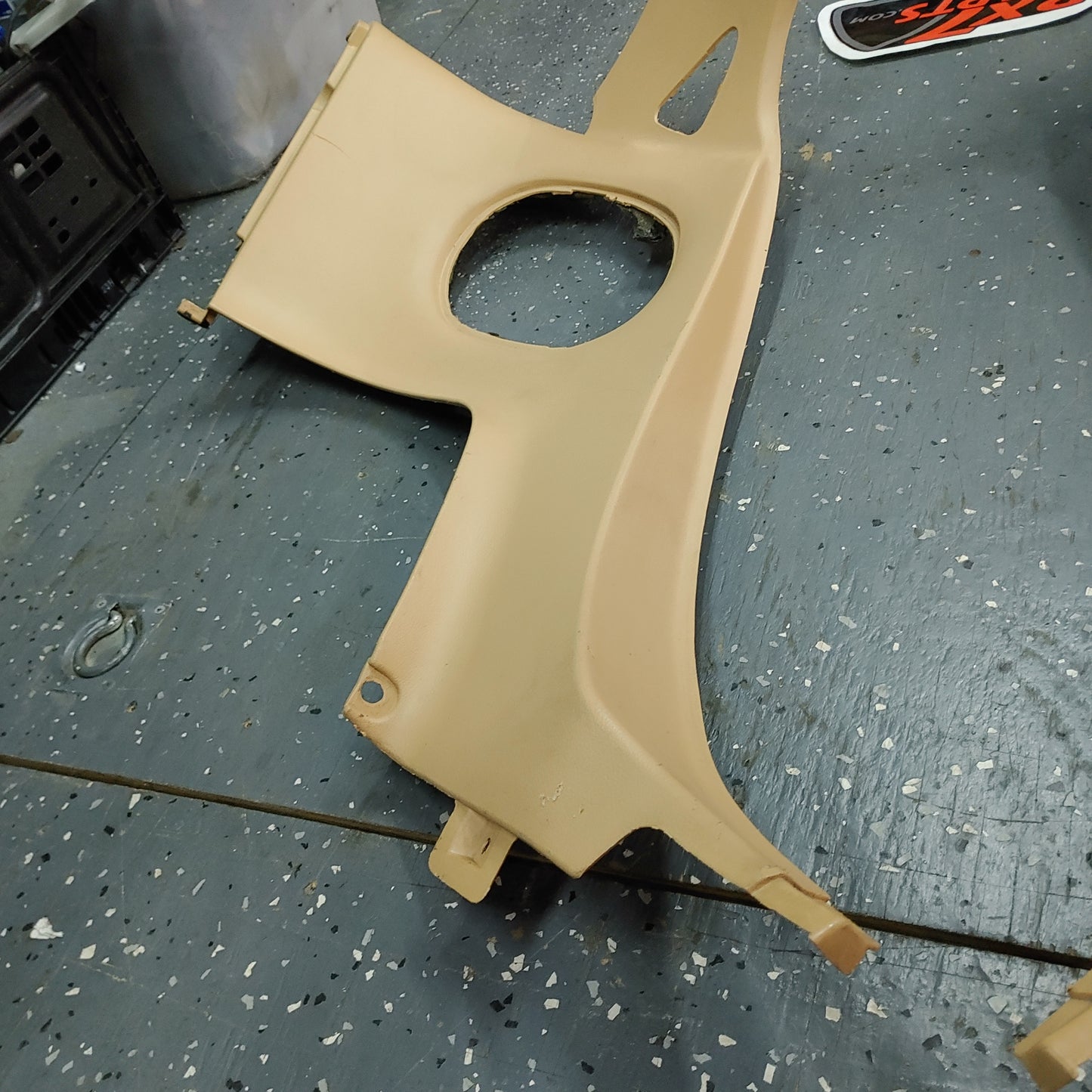 Tan Pair Of Rear Quarter Plastics Rear Seat Bins S4B0/382 RX7 FD FD3S 93 - 02 Mazda - RX7Parts