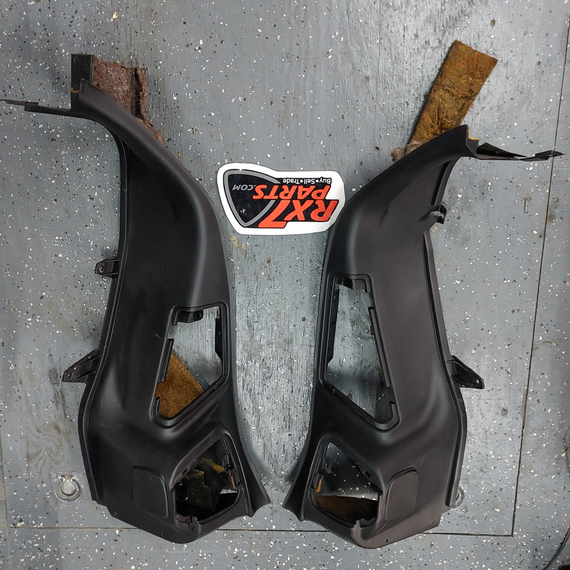 Trunk Side Trim Plastics S4B0/387 RX7 FD FD3S 93 - 02 Mazda - RX7Parts