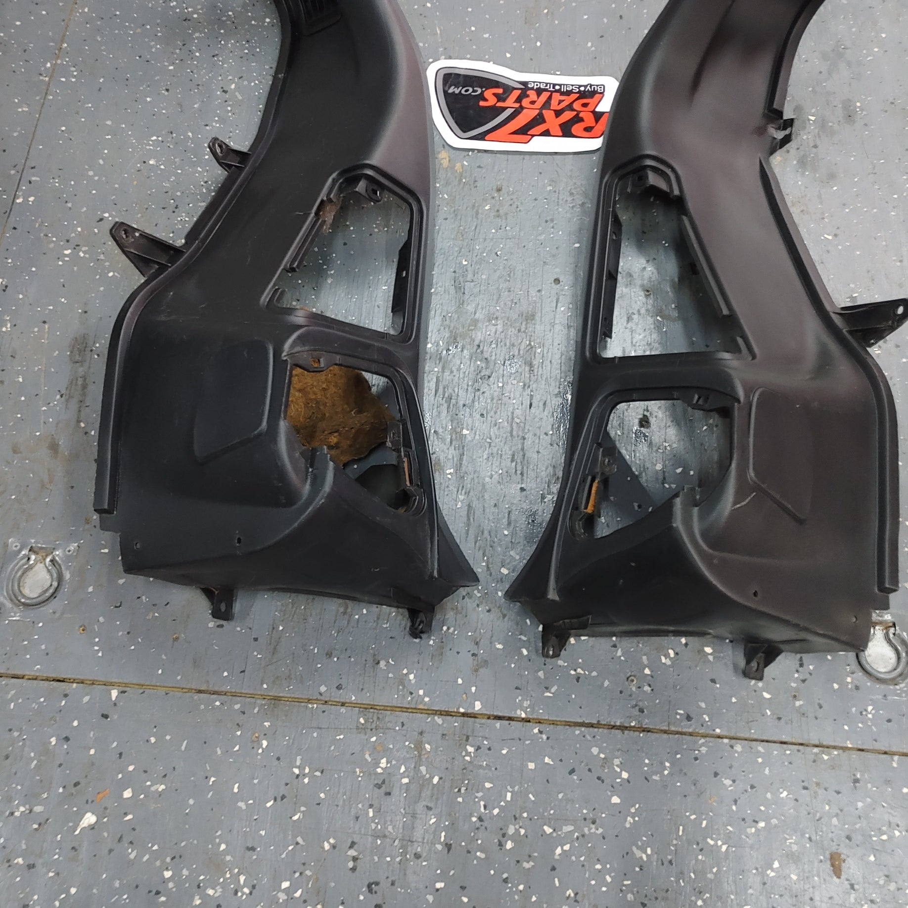 Trunk Side Trim Plastics S4B0/387 RX7 FD FD3S 93 - 02 Mazda - RX7Parts